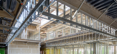 Steel Construction Interior — Sunny's Electrical In Townsville, QLD
